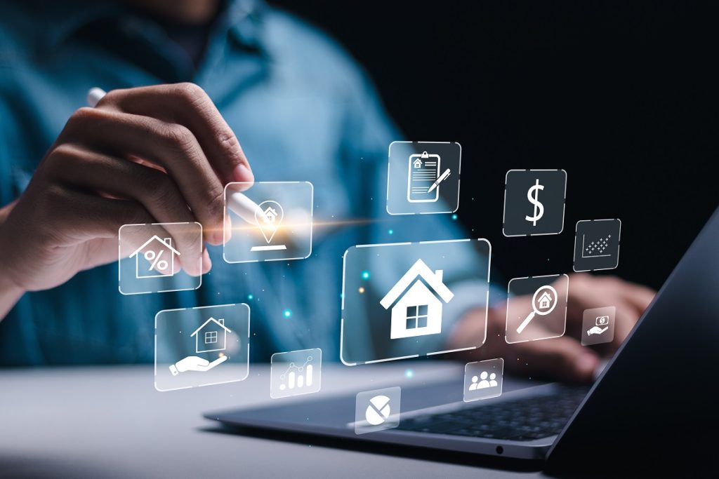 How do you apply for real estate credit