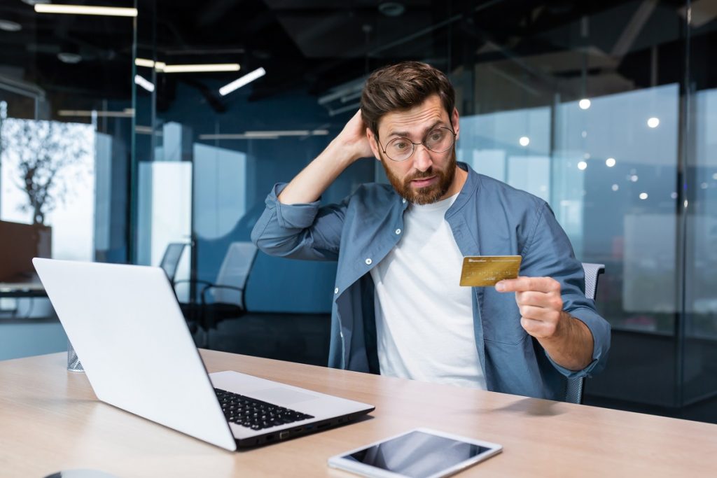 Problems by credit card