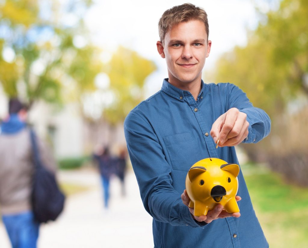 Man saves money